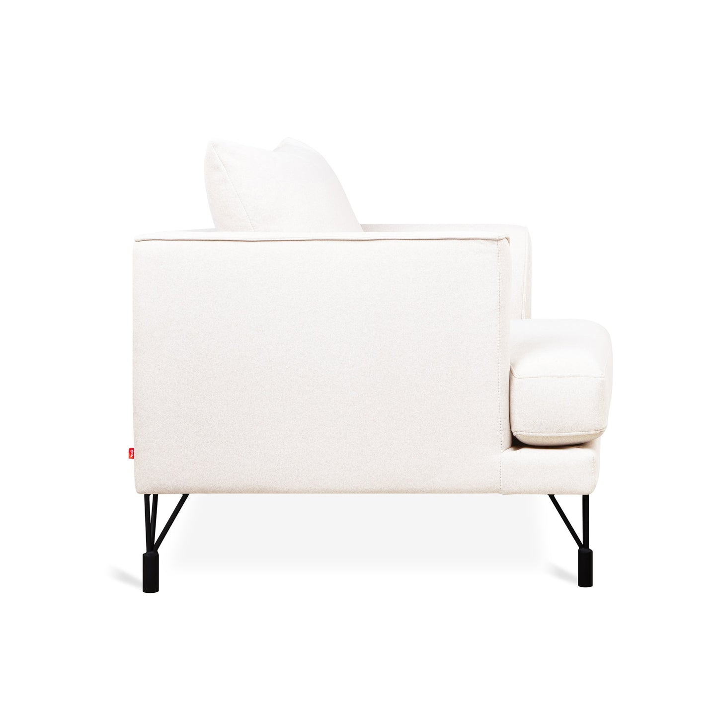 Gus* Modern HIGHLINE Merino Cream chair