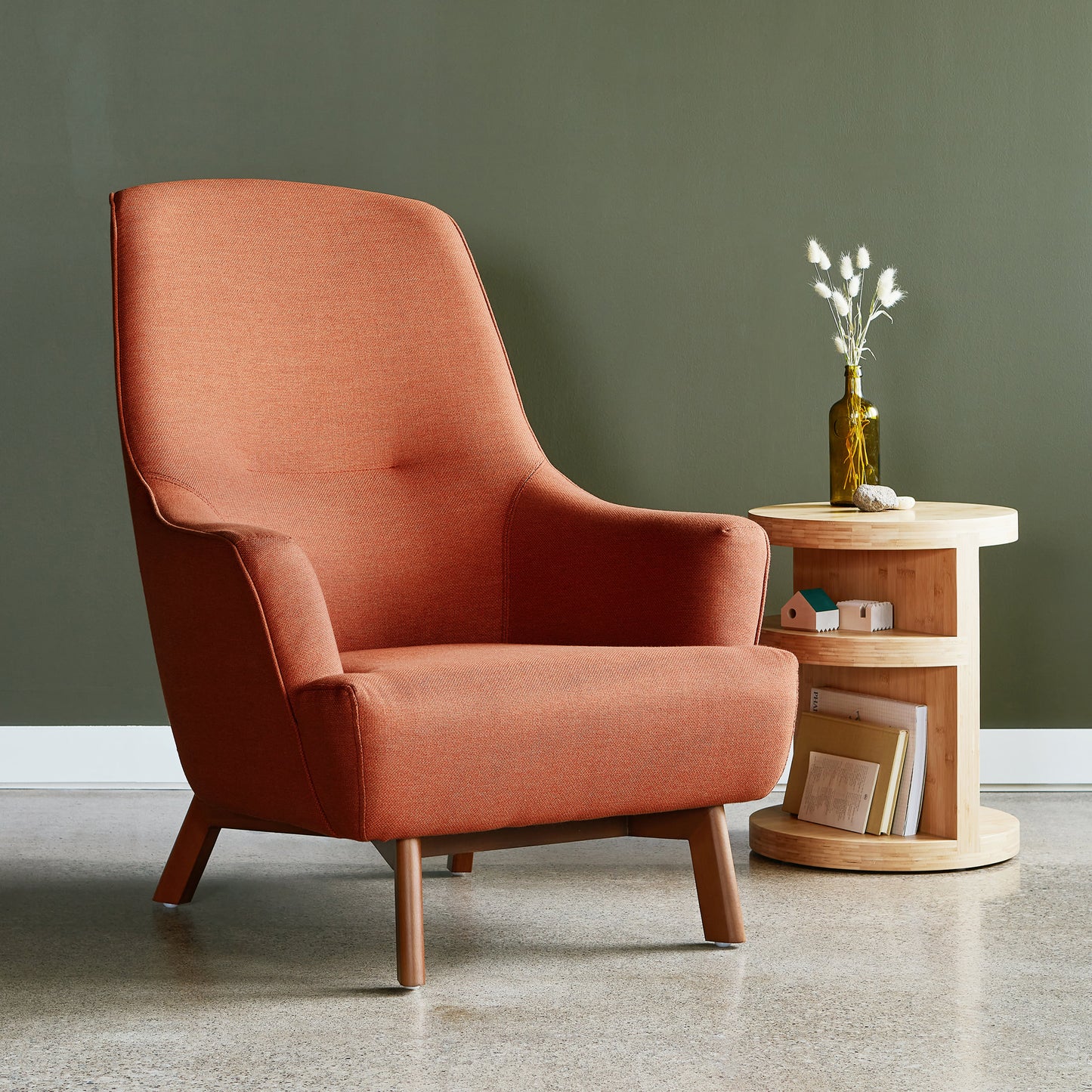 Gus* Modern HILARY Pixel Shale chair