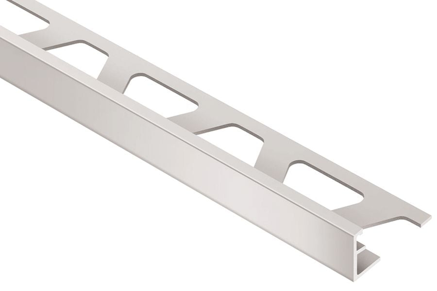 Schluter® SATIN 1/2" aluminum tile edge trim