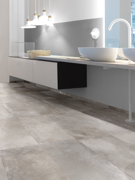 AIR Fumo concrete effect 12 x 24 matte wall / floor tile