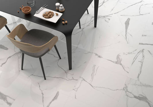NUM & KAUNAS Blanco 10 x 20 matte ceramic wall / floor tile