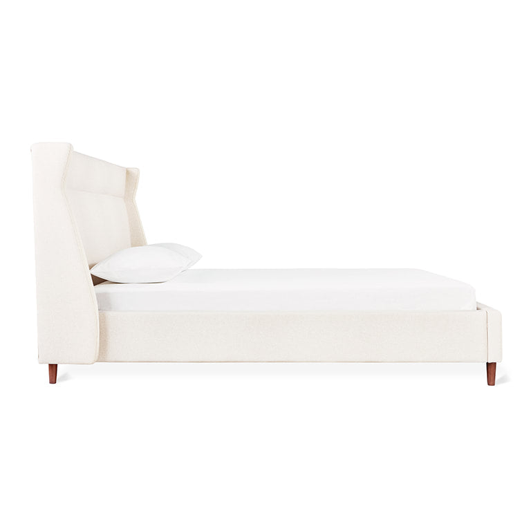 Gus* Modern CARMICHAEL Merino Cream queen bed