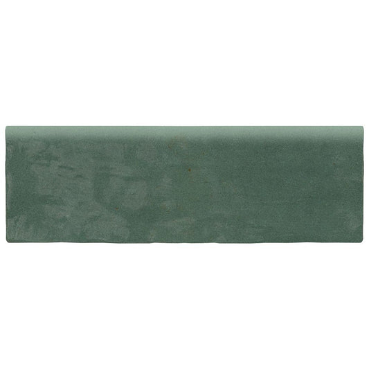 SAHN Green 4 x 4 zellige style matte wall tile