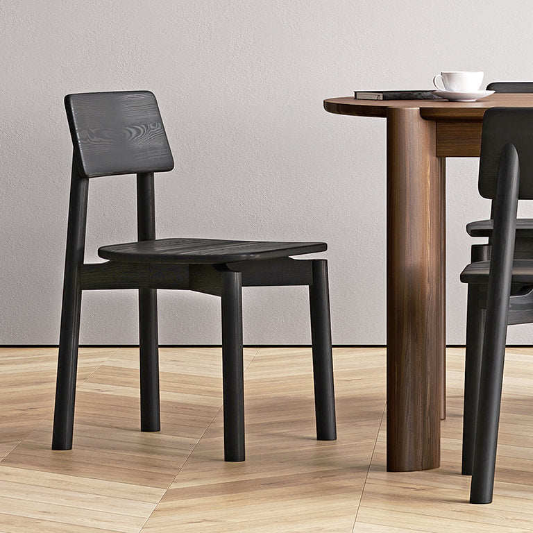 Gus* Modern RIDLEY Black Ash dining chair