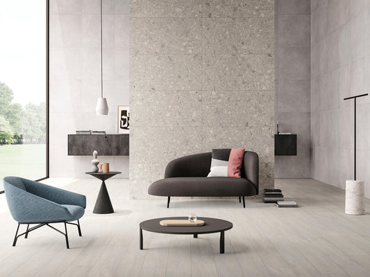 CEPPOSTONE Mink stone effect 24 x 24 matte wall / floor tile