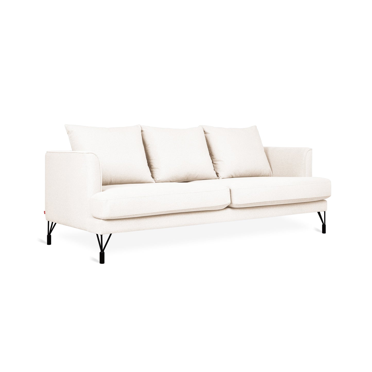 Gus* Modern HIGHLINE Merino Cream sofa