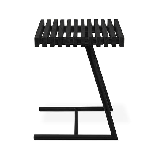 Gus* Modern TRANSIT Black Ash end table