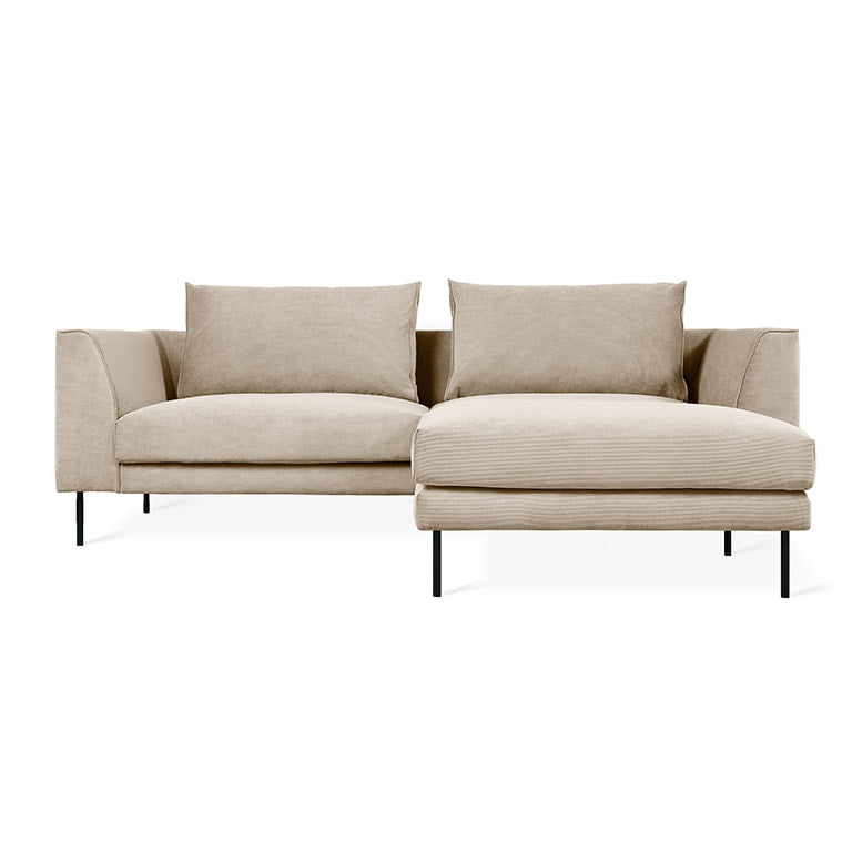 Gus* Modern RENFREW Loft Bi-Sectional - Mersey Caribou