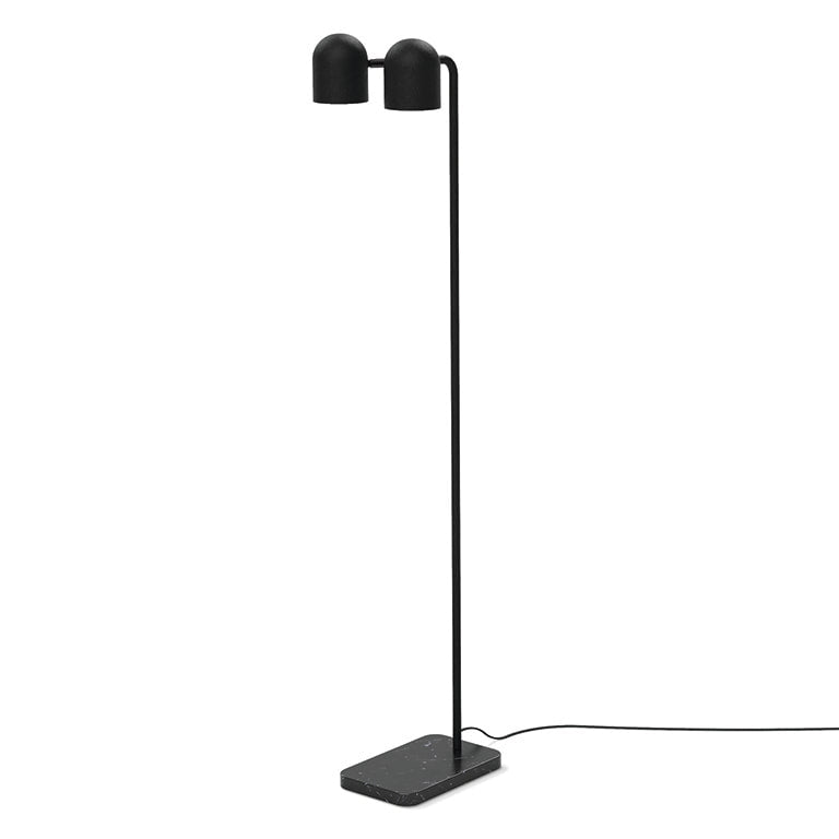 Gus* Modern TANDEM Black floor lamp