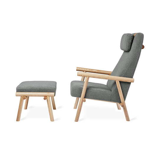 Gus* Modern LABRADOR Auckland Bluff chair & ottoman