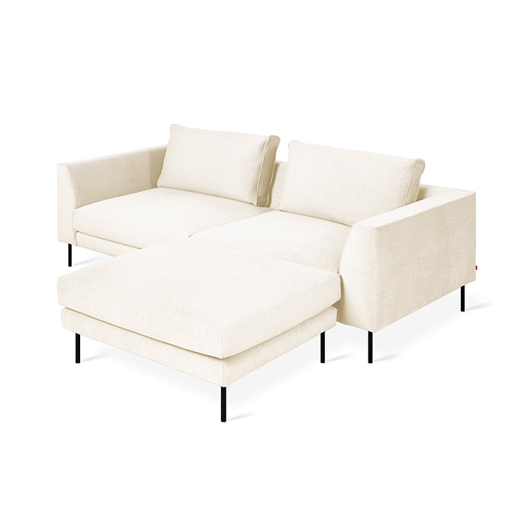 Gus* Modern RENFREW Merino Cream Loft Bi-Sectional