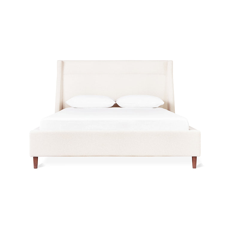 Gus* Modern CARMICHAEL Merino Cream queen bed