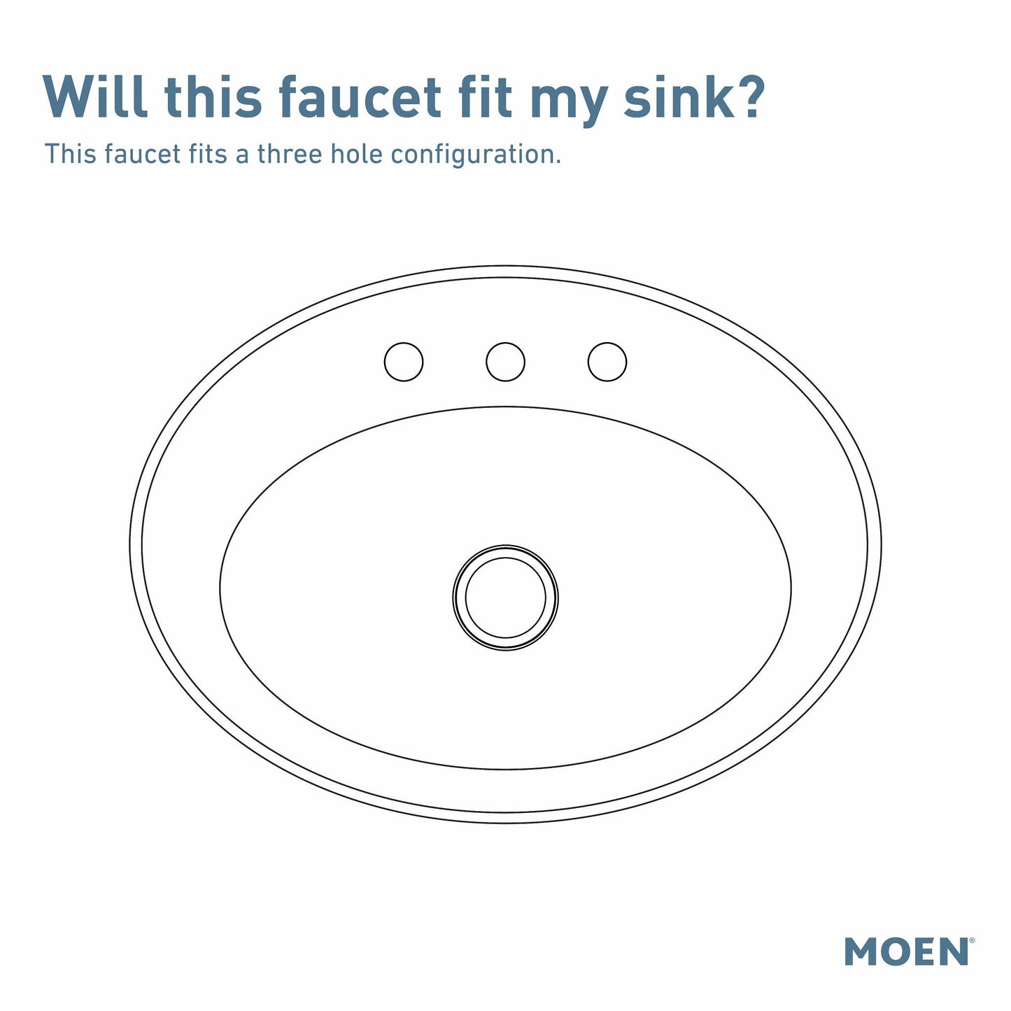 Moen EVA® Oil Rubbed Bronze two handle vanity faucet
