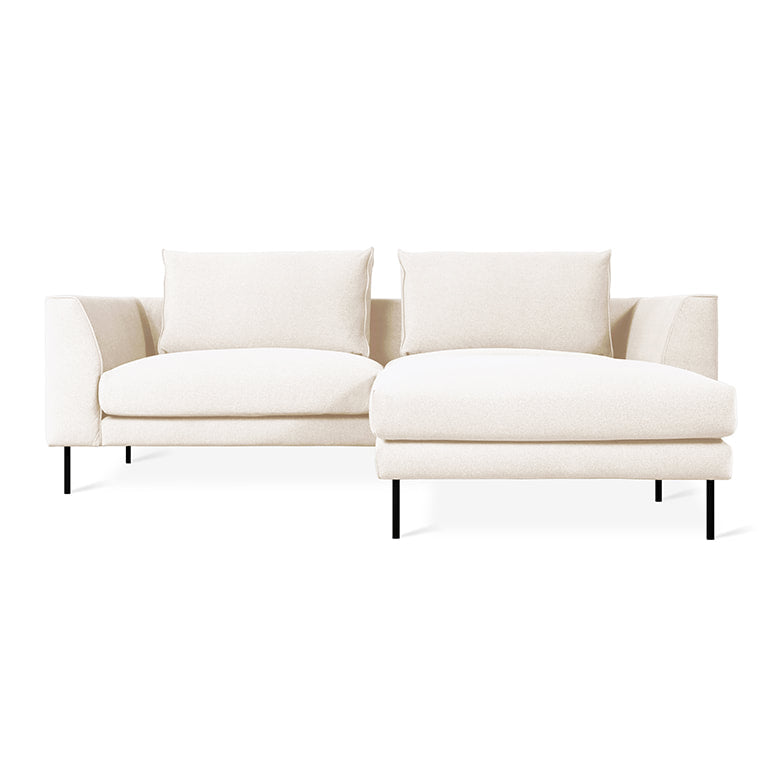 Gus* Modern RENFREW Merino Cream Loft Bi-Sectional