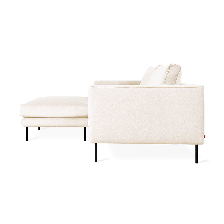 Gus* Modern RENFREW Merino Cream Loft Bi-Sectional