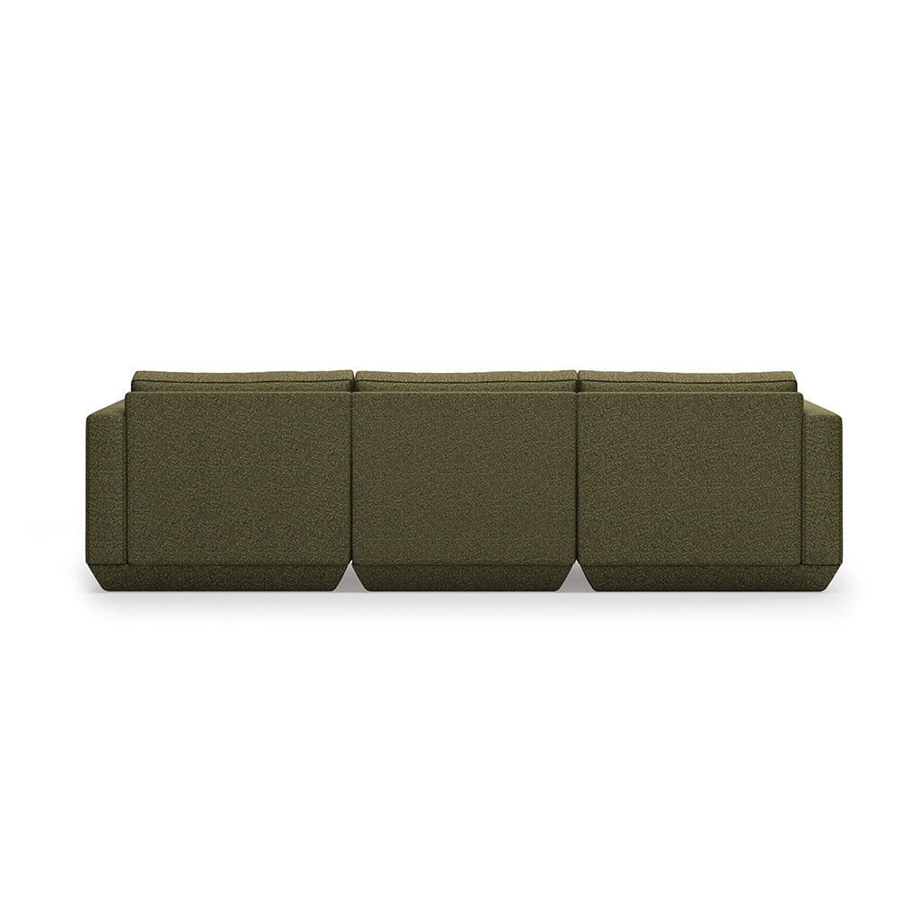 Gus* Modern PODIUM 4PC Sectional | Left - Copenhagen Terra