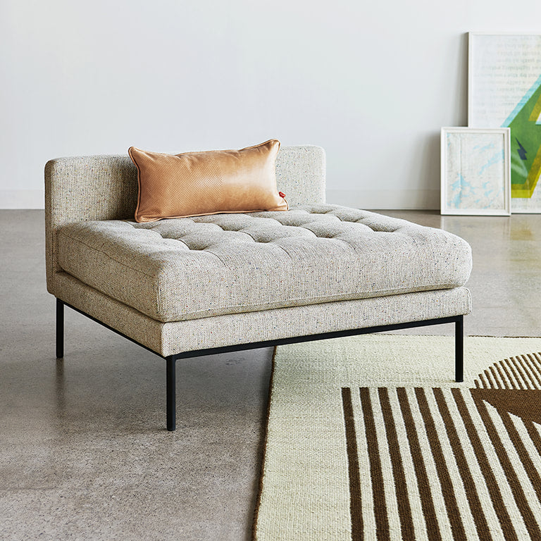 Gus* Modern TOWNE Velvet Russet lounge