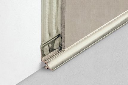 Schluter® DILEX-AHKA cove-shaped profile for tile installations against existing surfaces