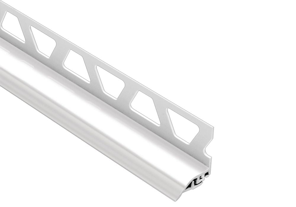 Schluter® DILEX-AS perimeter joint profile with rigid PVC anchoring leg and self-adhesive tape