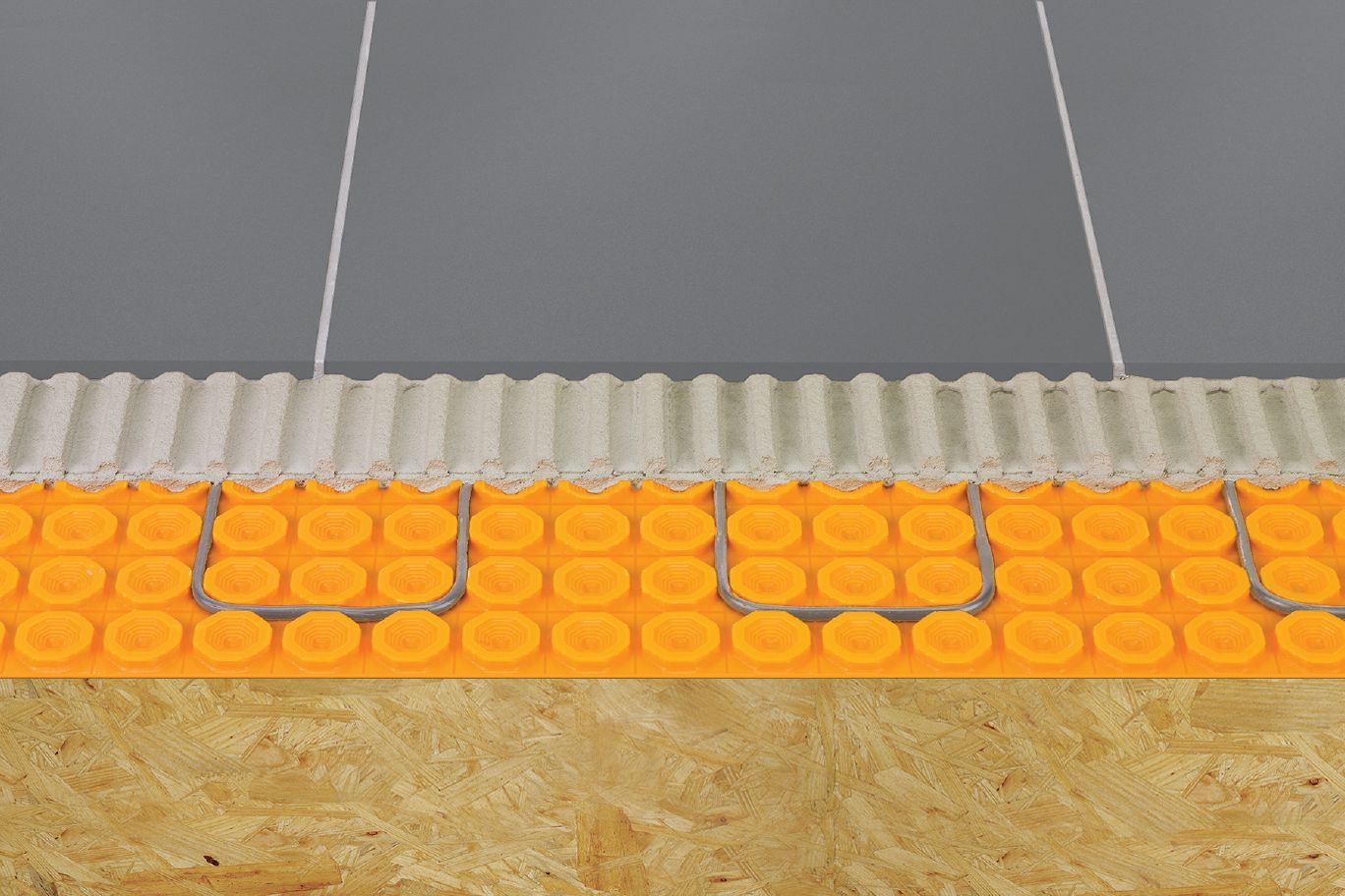 Schluter® DITRA-HEAT-PS peel & stick uncoupling membrane for floor warming