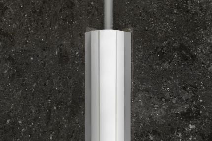 Schluter® ECK-KHK retrofit, cove-shaped profile for inside wall corners