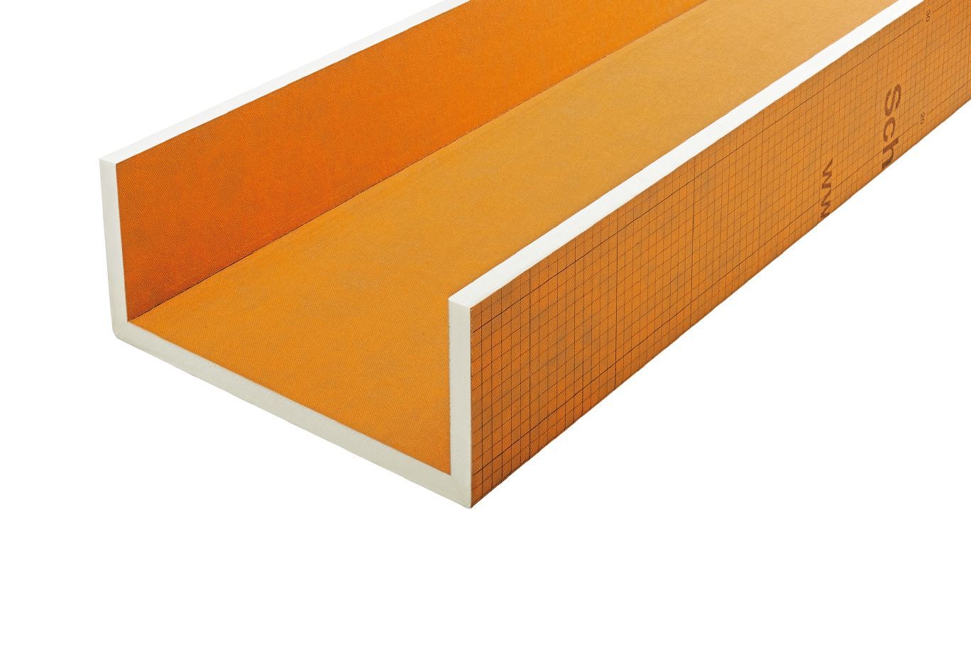 Schluter® KERDI-BOARD-U building panel for creating pipe and column coverings