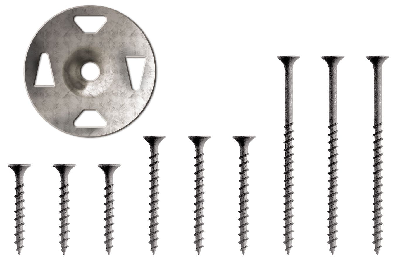 Schluter® KERDI-BOARD-ZS/-ZT screws and washers