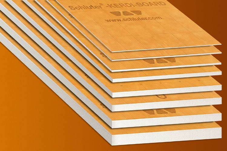 Schluter® KERDI-BOARD waterproof, multifunctional tile substrate and building panel