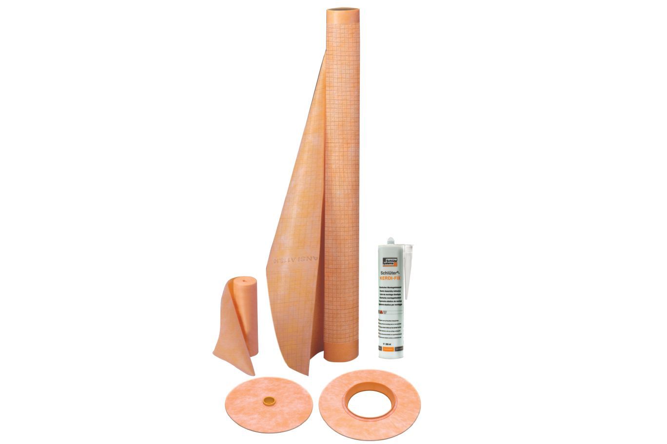Schluter® KERDI-TUBKIT complete bathtub surround kit