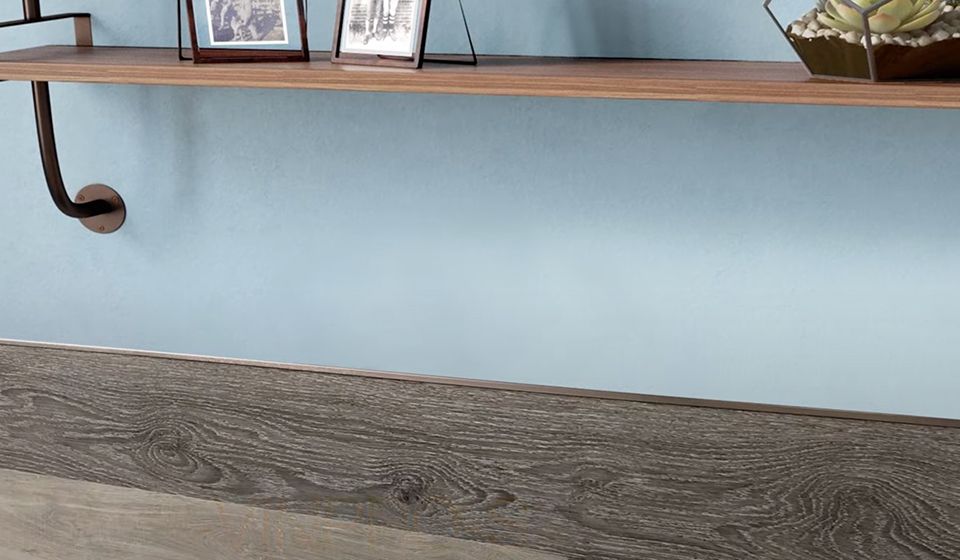 SCHLUTER® LVT application on walls
