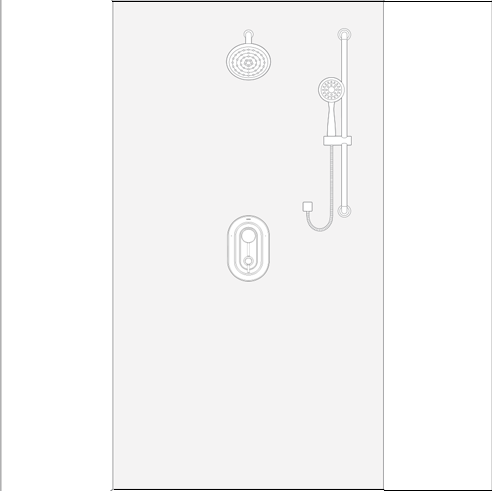 Moen POSI-TEMP® shower configuration #15