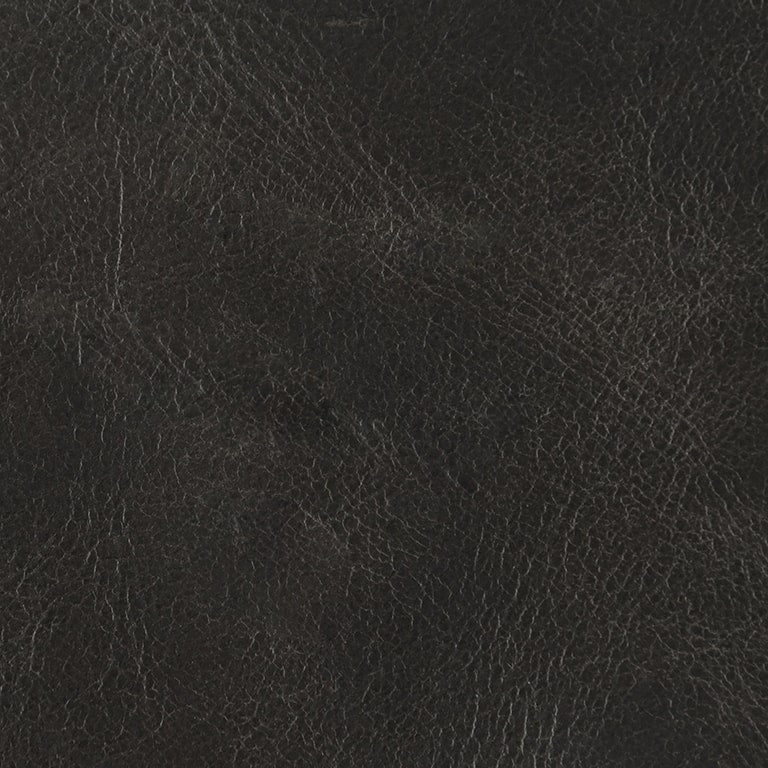 Gus* Modern feature leather SADDLE BLACK