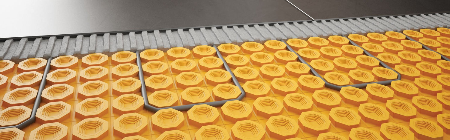 SCHLUTER® floor warming system