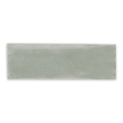 TBRICK/TINT Aquamarine 2 x 6.5 zellige style glossy ceramic wall tile