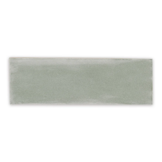 TBRICK/TINT Aquamarine 2 x 6.5 zellige style glossy ceramic wall tile