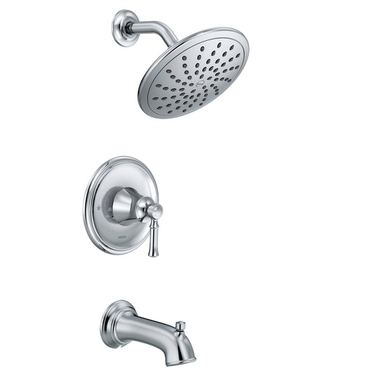 Moen T2283 | chrome Dartmoor tub / shower Posi-Temp faucet / 6345