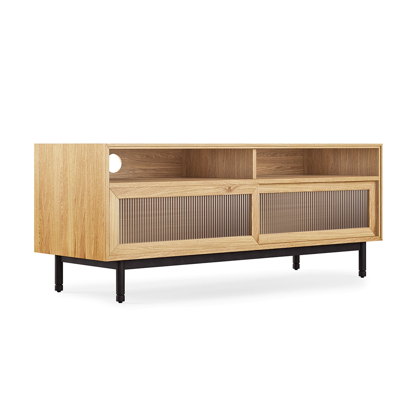 Gus* Modern MUNRO White Oak media stand