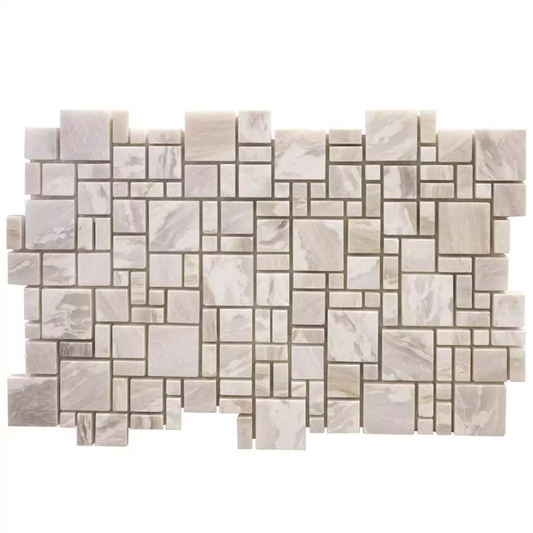 ALEXANDRA NUVOLATO Opus Pattern polished marble wall / floor tile *price upon request*