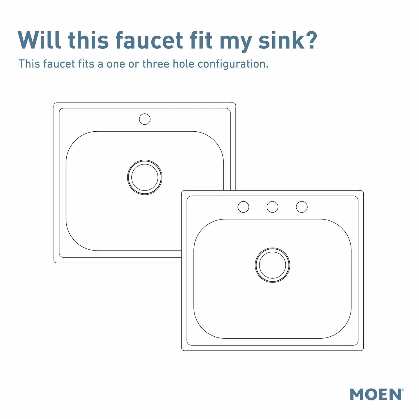 Moen SLEEK® Chrome hands-free pre-rinse spring kitchen faucet