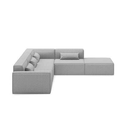 Gus* Modern MIX MODULAR 5PC Sectional | Right - Parliament Stone