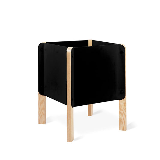 Gus* Modern ATRIUM Black low planter