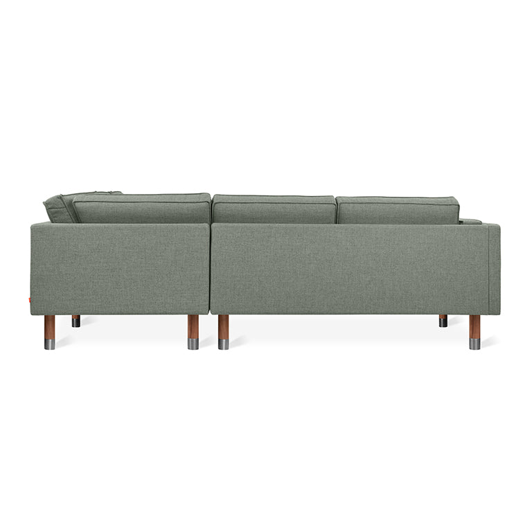 Gus* Modern AUGUSTA Caledon Cinder bi-sectional sofa