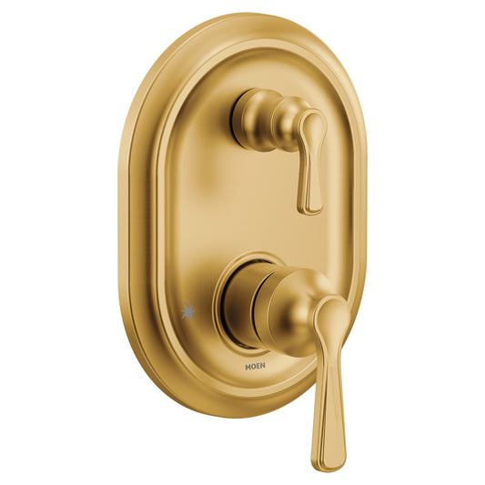 Moen UTS9211BG | gold Colinet M-Core 3-Series integrated transfer valve trim