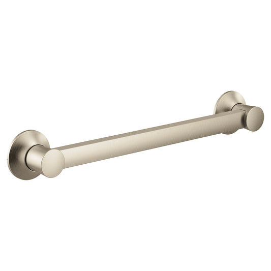 Moen YG0324BN | brushed nickel Flara 24-inch grab bar