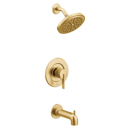 Moen CIA™ Brushed Gold Posi-Temp tub & shower faucet - S176