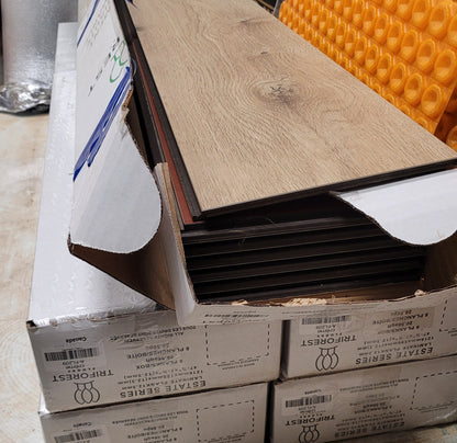 BOX SALE | FL2-SERIES Creme 8 x 48 laminate flooring - 100 sf