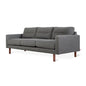 Gus* Modern MILLER Andorra Pewter sofa