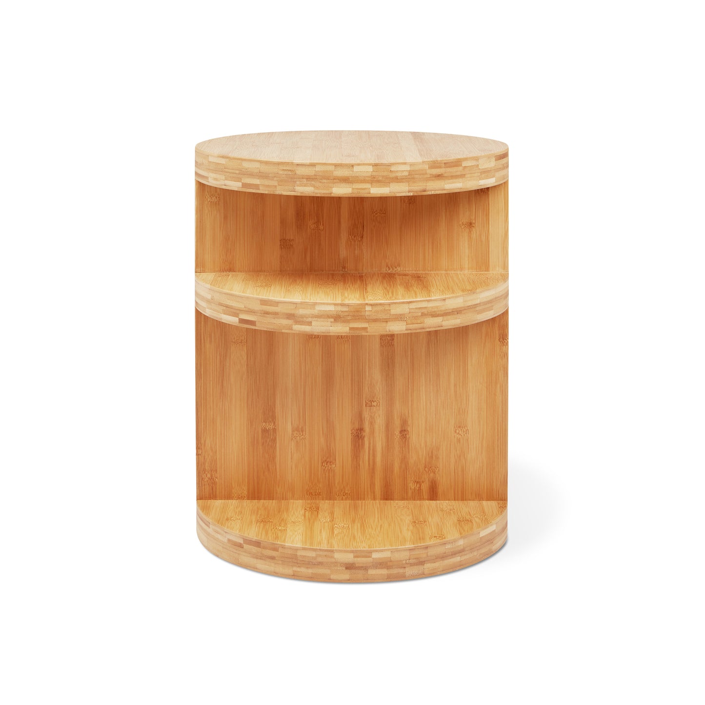 Gus* Modern MONUMENT natural bamboo end table