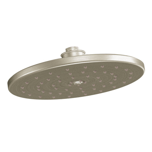 MOEN® Brushed Nickel 10-inch rainshower showerhead