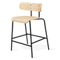 Gus* Modern BANTAM Blonde Ash counter stool